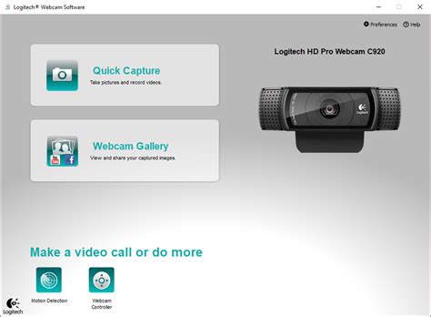 logitech webcam software download.